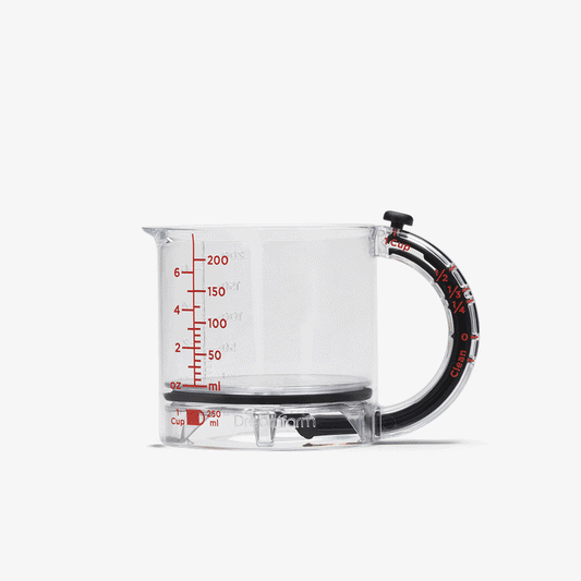 Dreamfarm Upcup Adjustable Measuring Cup That Scrapes Itself Clean