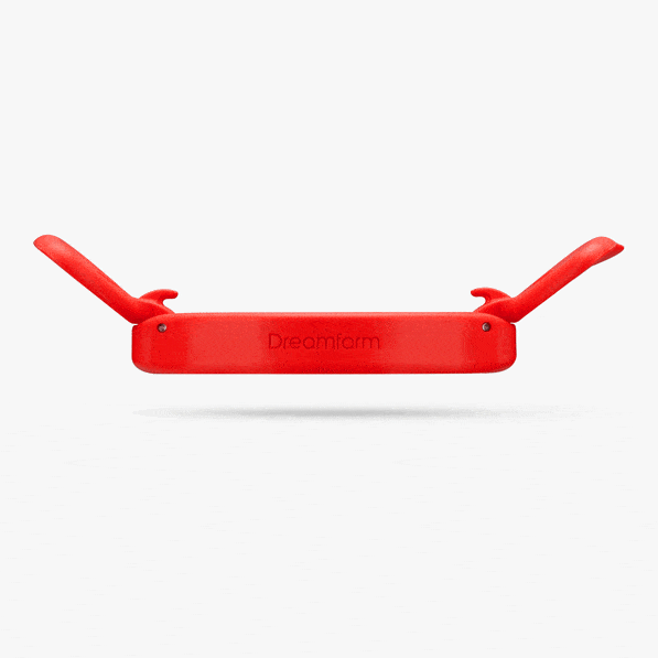 Dreamfarm Flapple An Ultra-Sharp Fold Flat Apple Slicer & Corer