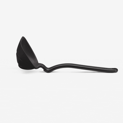 Dreamfarm Fladle Fold-Flat Silicone Ladle That Scoops It All