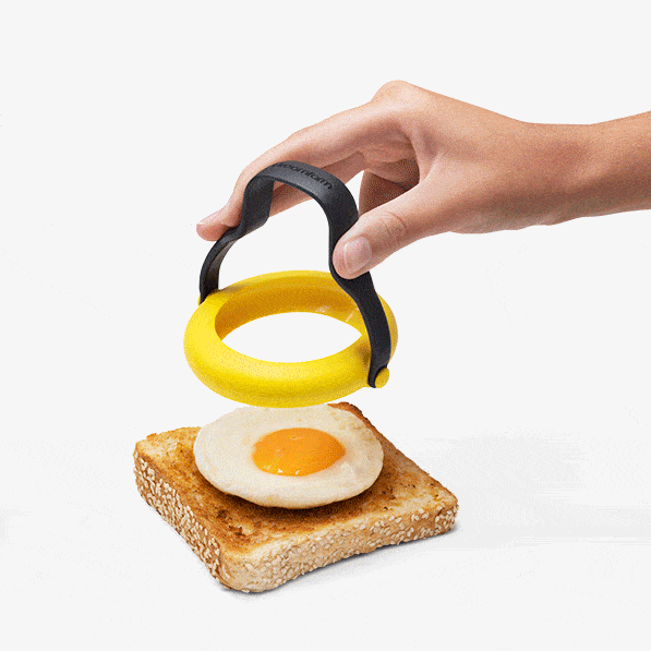 Dreamfarm Flegg Flip, Lift & Serve Over-Easy Eggs with Ease