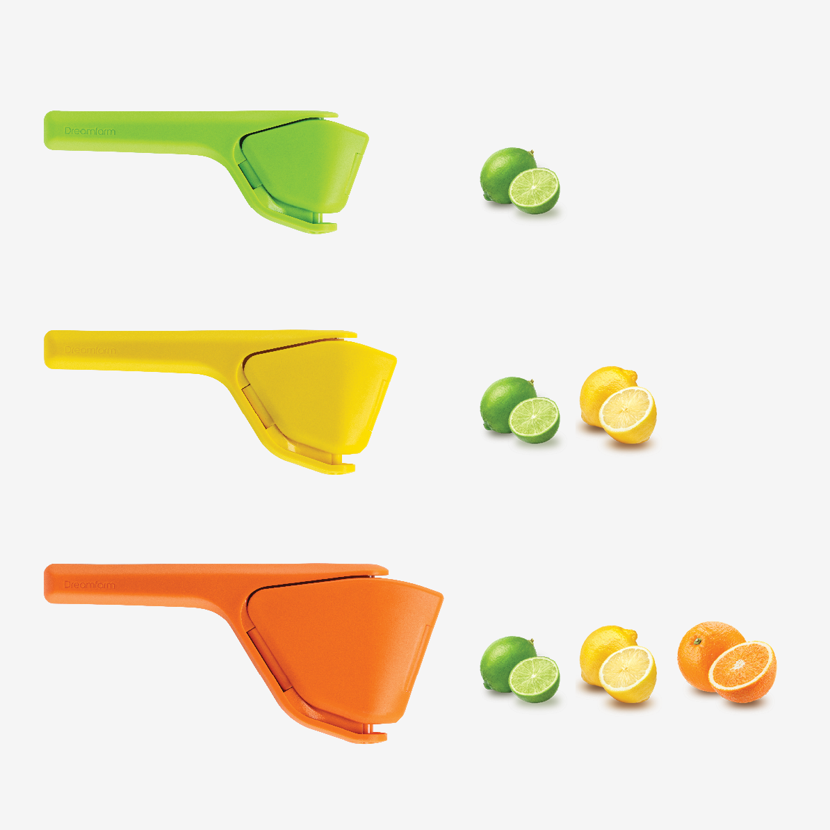 Dreamfarm Fluicer The World's Best Award-Winning Fold Flat Citrus Juicer