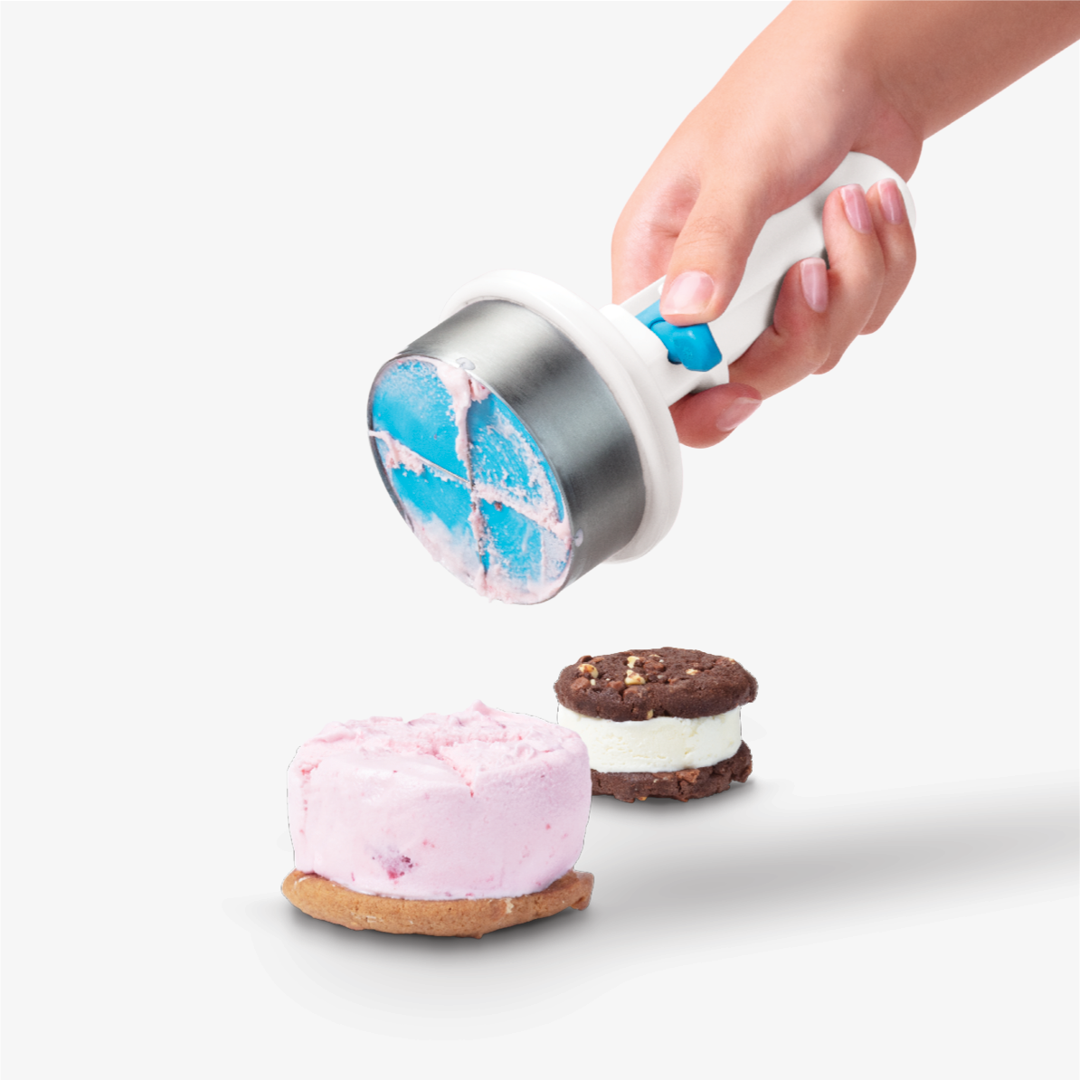 Dreamfarm Icepo The Perfect One-Handed Ice Cream Sandwich Scoop