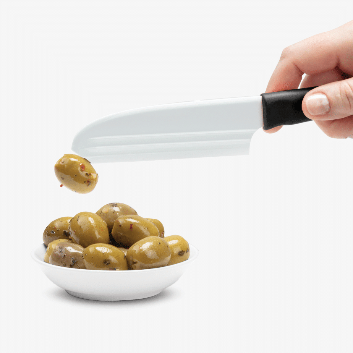 Dreamfarm Knibble Lite Non-Stick Cheese Knife with Serving Fork for Nibbles