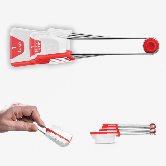 Dreamfarm Levoons Self-Levelling & Stacked Measuring Spoons