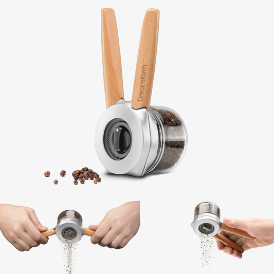 Dreamfarm Ortwo One-Handed & Ergonomic Pepper & Spice Grinder