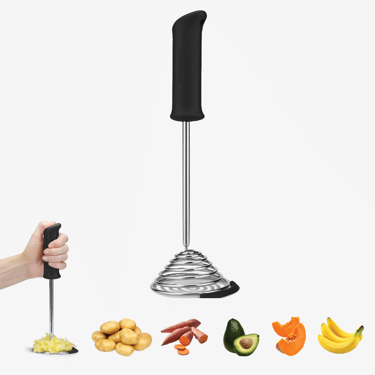 Dreamfarm Smood The World’s Best Ergonomic Potato Masher