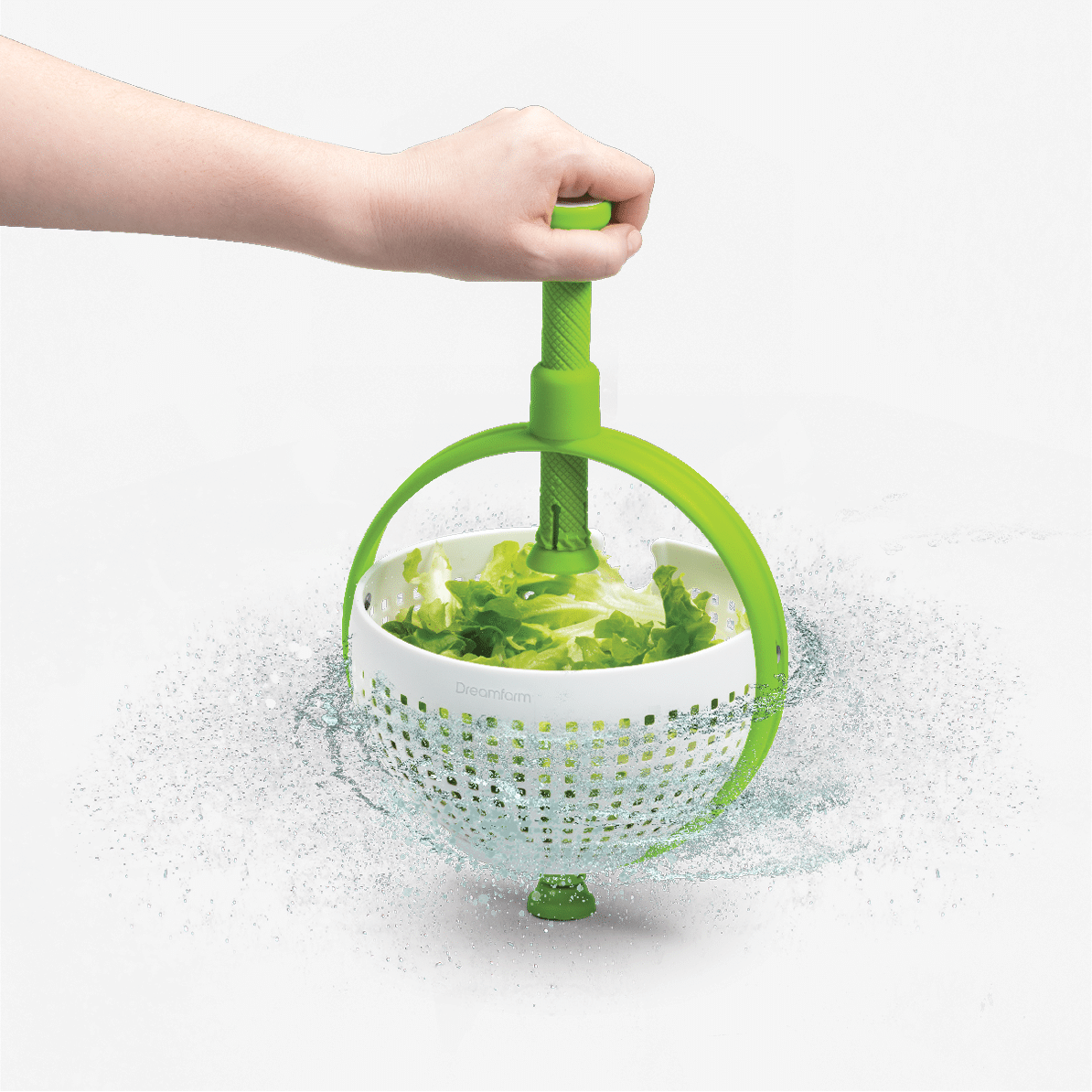 The World's Best Combined Colander & Salad Spinner - By Dreamfarm