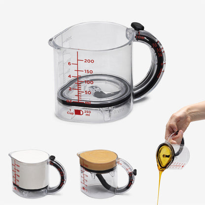 Dreamfarm Upcup Adjustable Measuring Cup That Scrapes Itself Clean